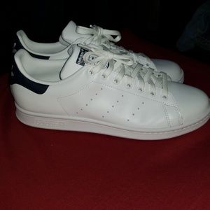 Adidas originals stan smith leather sneakers.